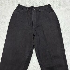 Vintage Gitano Jeans High Rise Black Size 16 Long